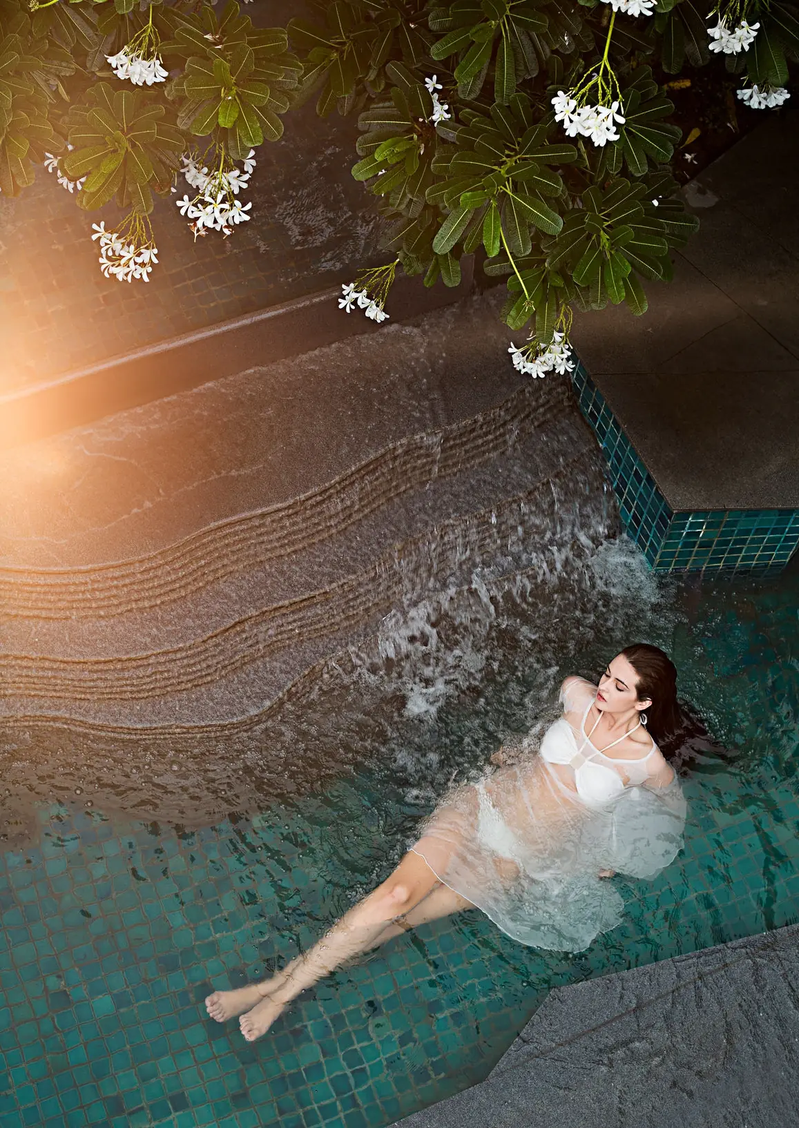 Swimming pool at Opus One New Chandigarh